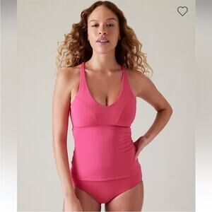 NWT Athleta Triangle Tankini Top D-DD Size Small